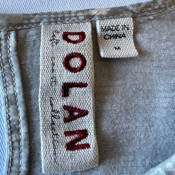 Anthropologie Dolan M silky snakeskin print gray and white pleated top - Picture 8 of 10